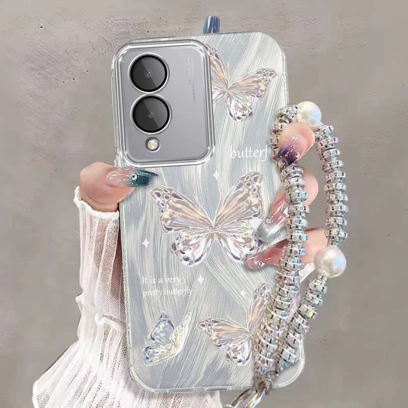 自带镜头膜VIVOY36m手机壳V2318A软壳y36羽纱y36i蝴蝶y36s保护套