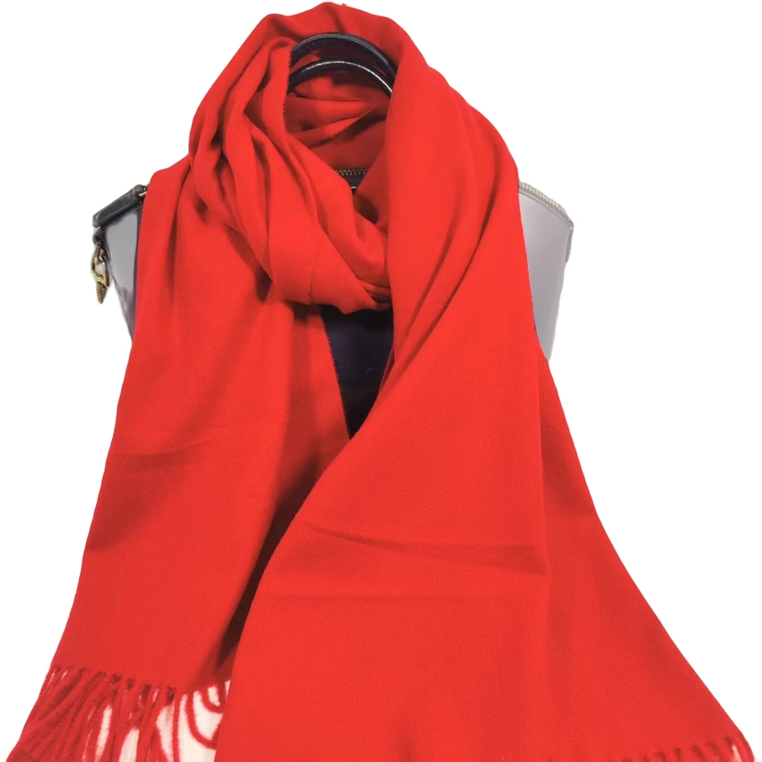 Emperarfand天子坊8051百搭纯色韩版冬季保暖围巾(70x200)克重300