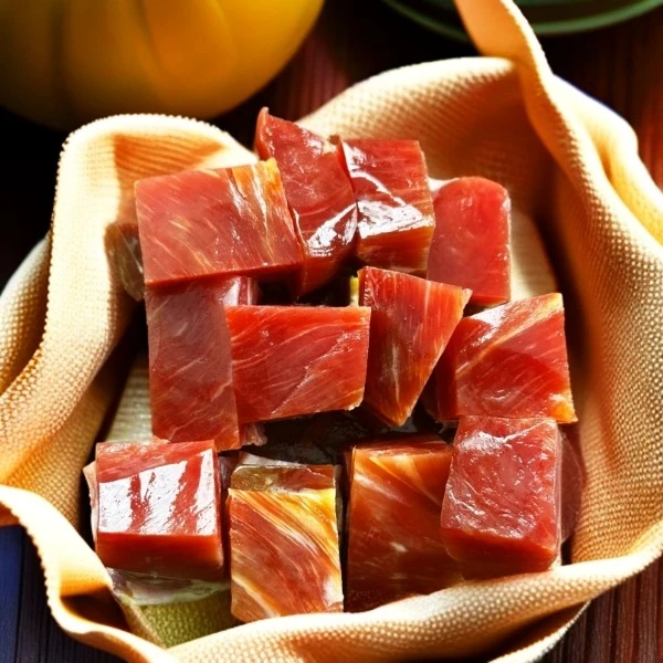 金华火腿精瘦肉块1斤中方肉腊味年货真空包装