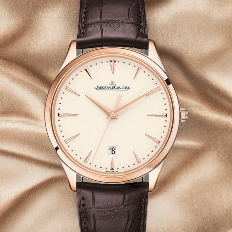 99新 Jaeger-LeCoultre/积家 大师系列/1282510/40mm/大三针