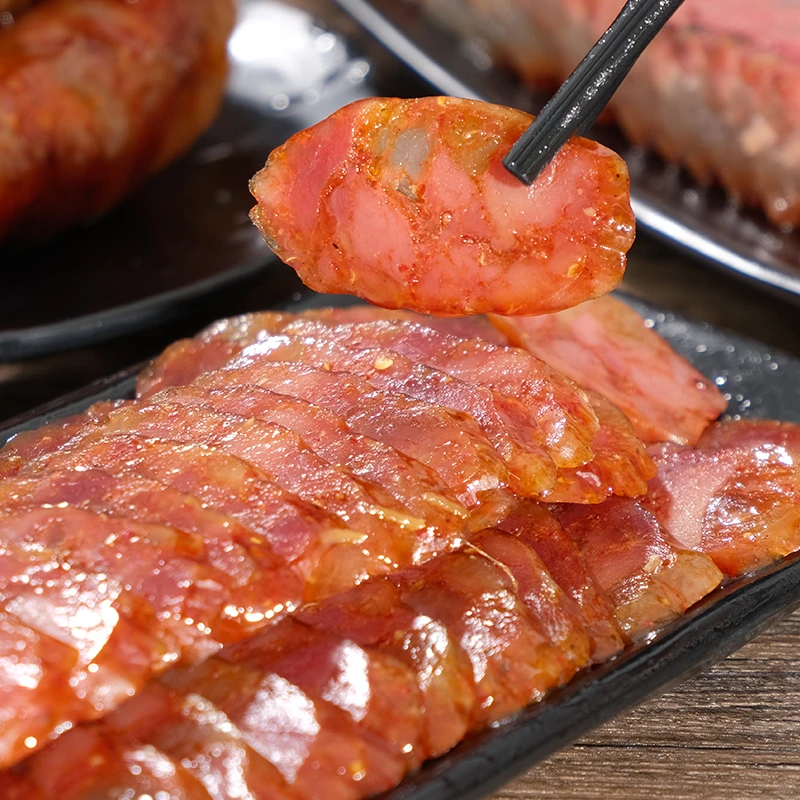 重庆特产真空麻辣香肠广味香肠500g川味腊肠腌制腊肉鲜味辣味紧实