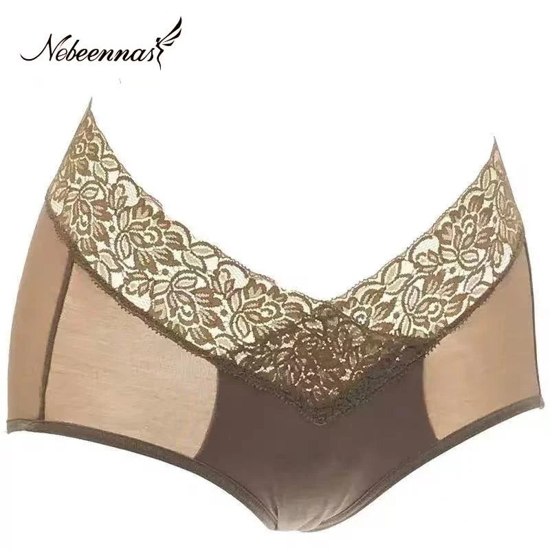 美妮梵能量石轻奢内裤蕾丝透气舒适LB