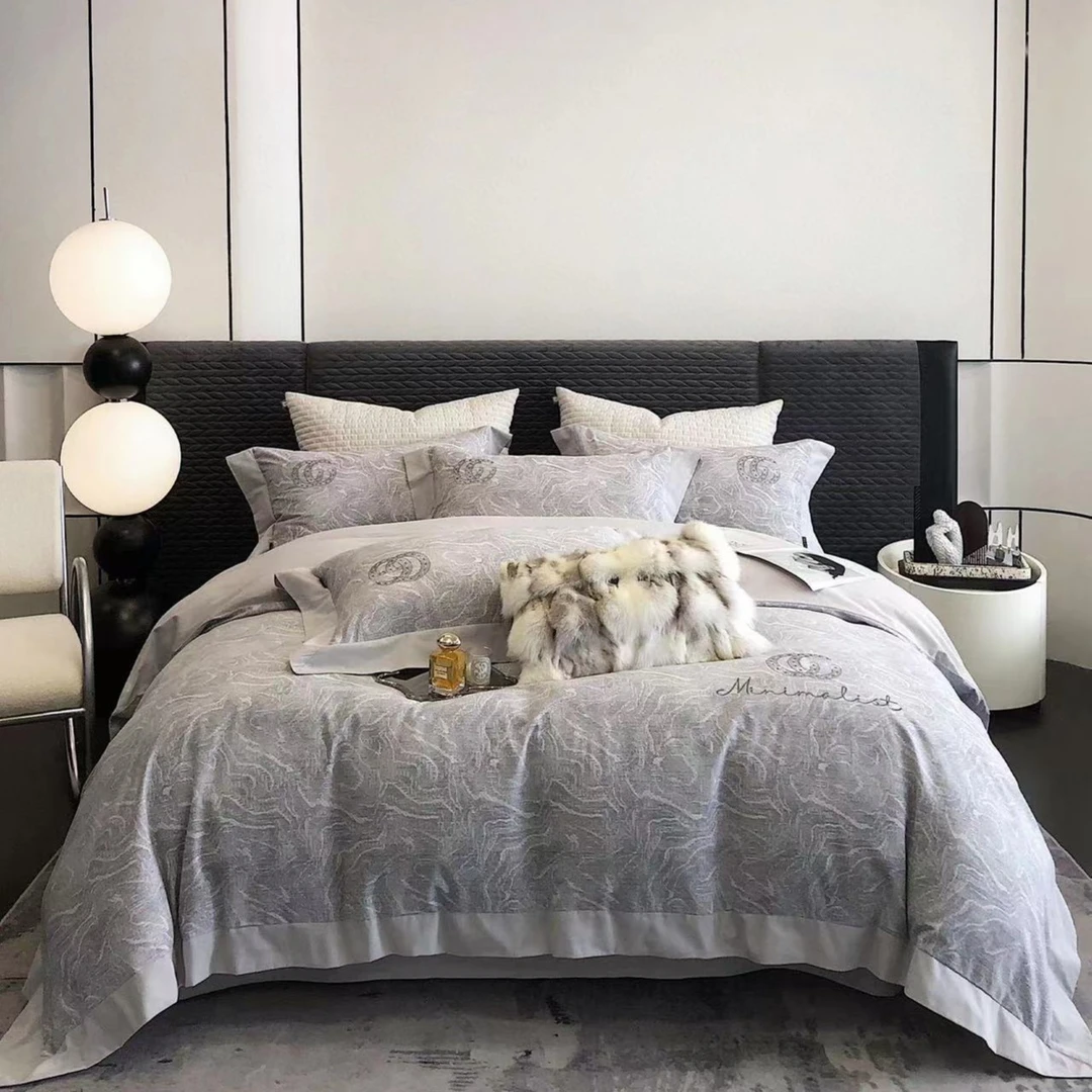 【雅趣】高奢！线下实体专柜款 精品刺绣磨毛四件套