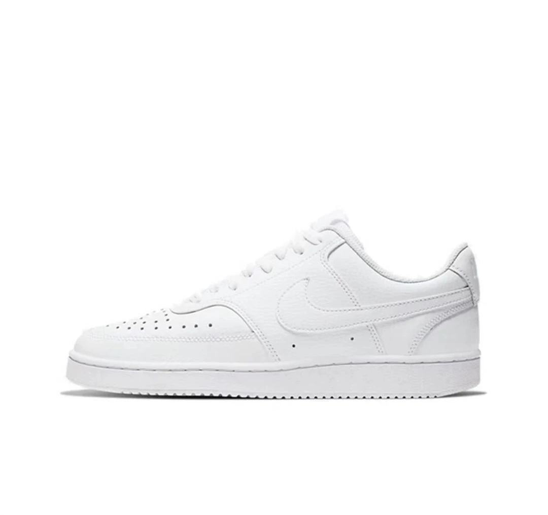 【断码清货】耐克NIKE COURT纯白简版小空军低帮板鞋CD5434-100