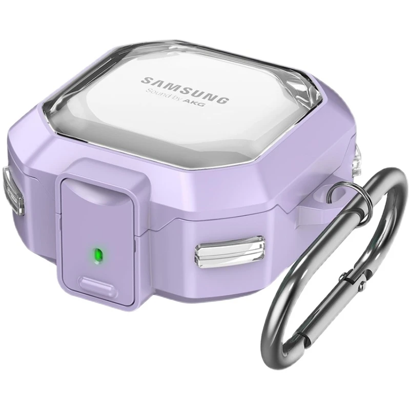 新款机甲风适用于三星galaxybuds2Pro保护壳四角气囊防摔buds Pr
