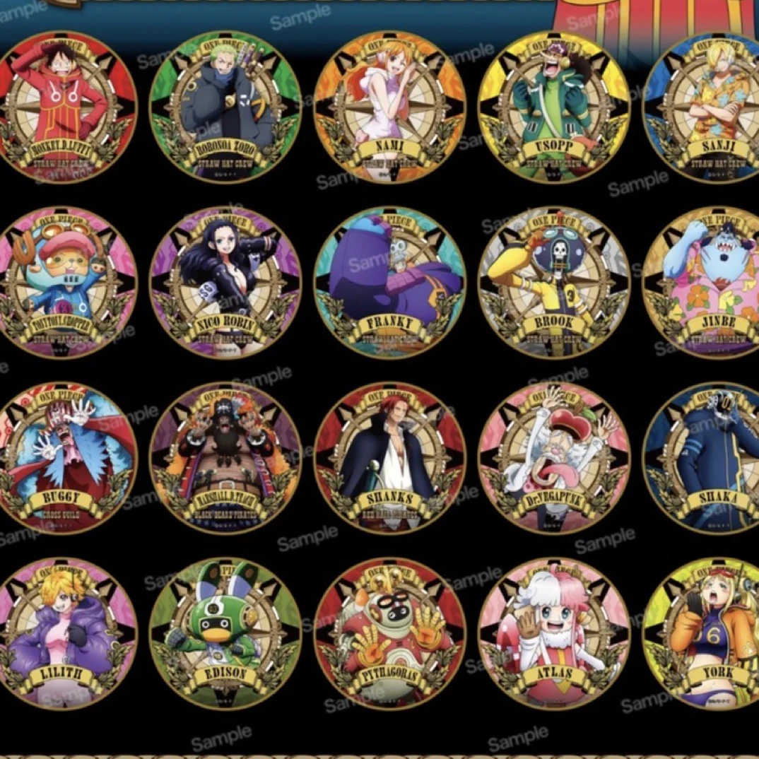 《航海王》日谷 第8/25弹吧唧 【盲盒产品 默认代拆】