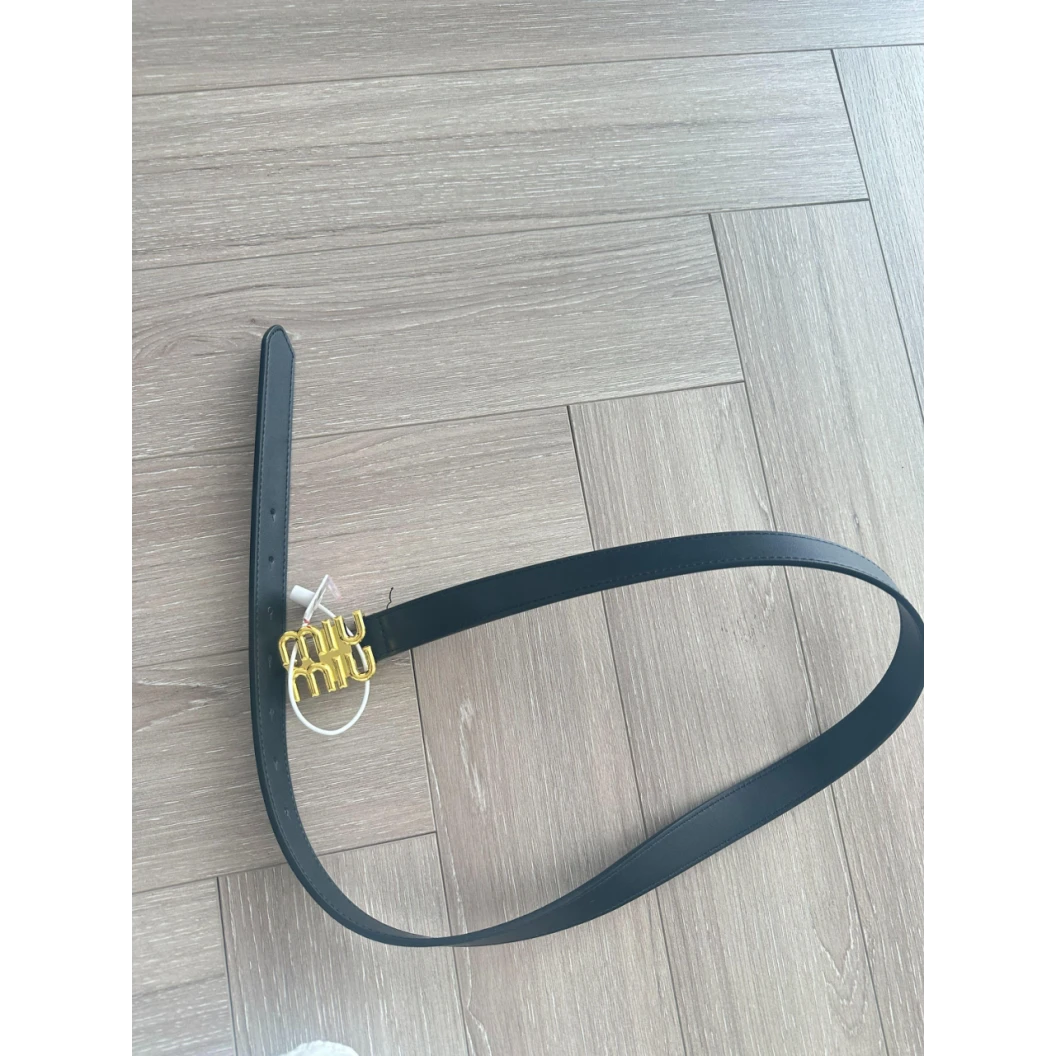 小雨姐姐新款【字母腰带】时尚百搭字母金属扣腰带皮带