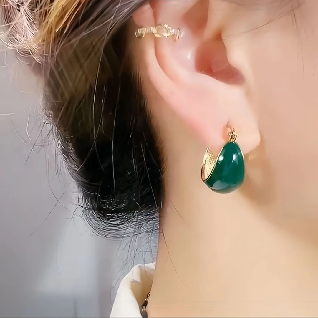 KISS MAX  复古气质小众设计感耳环（38375）