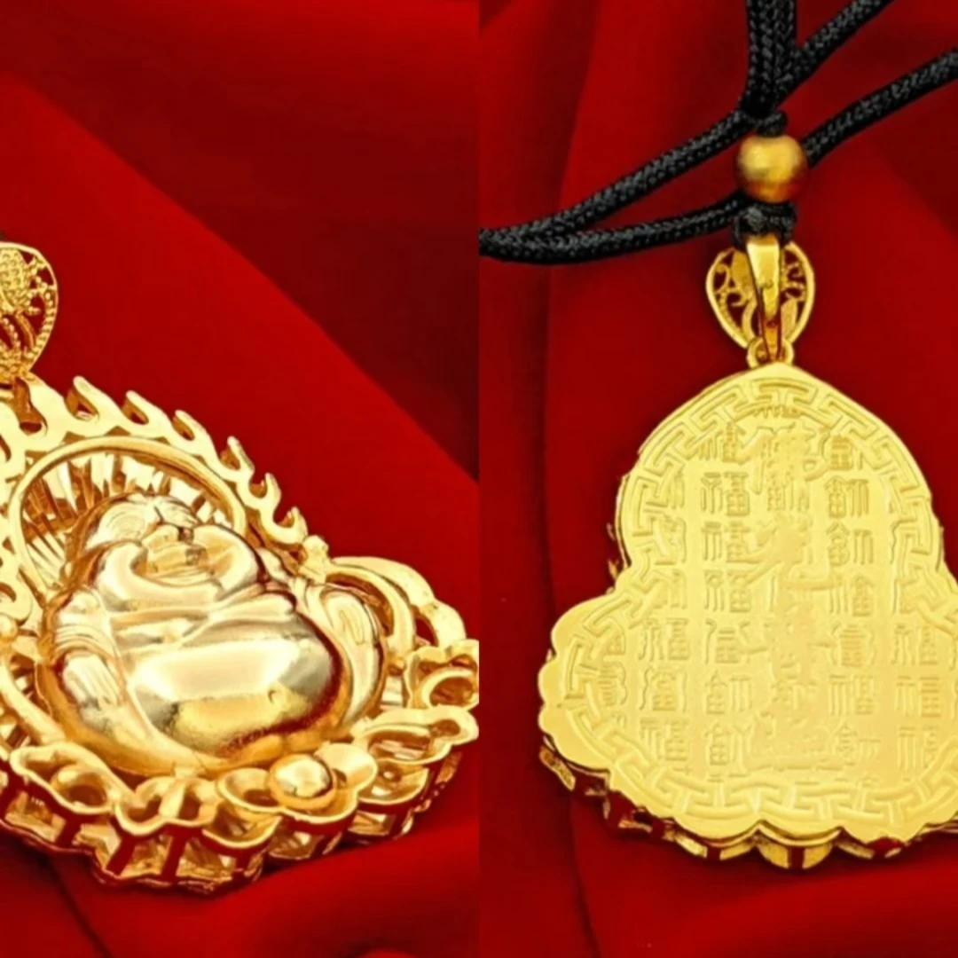 合金吊坠 合金吊坠[弥勒佛吊坠]经典时尚气质百搭潮流精美