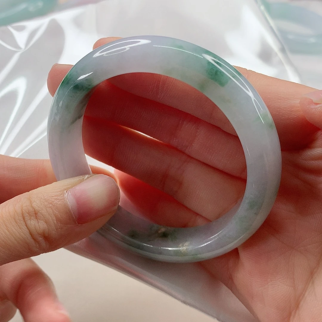 翡翠手镯未镶嵌52.1 正圈