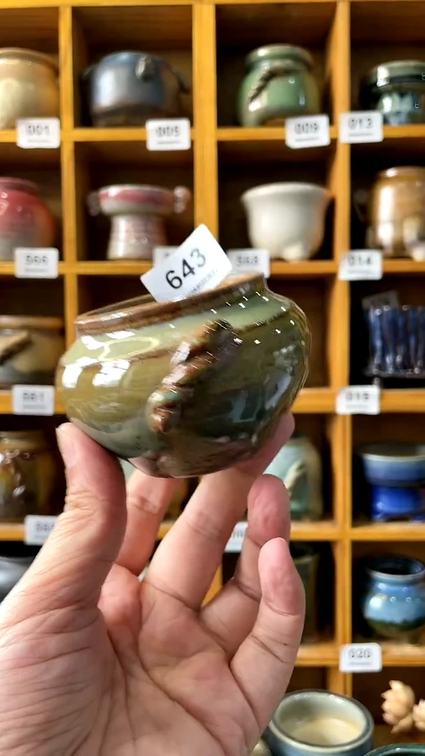 【闪购商品】陶20CM以下643 内口5【喵喵推荐多肉盆】