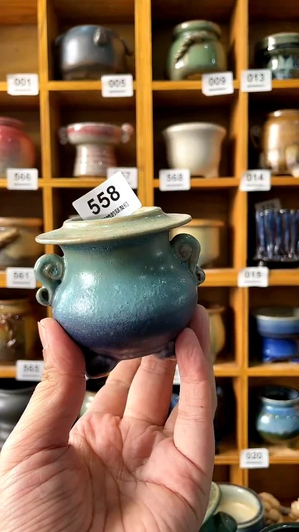 【闪购商品】陶20CM以下558 内口4【喵喵推荐多肉盆】