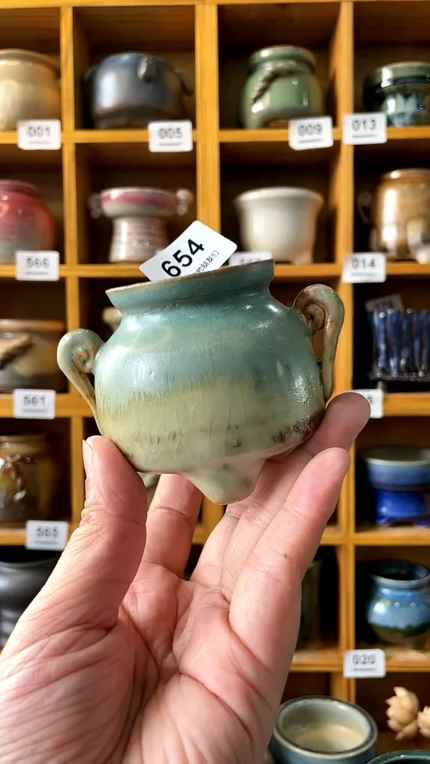 【闪购商品】陶20CM以下654 内口4.5【喵喵推荐多肉盆】