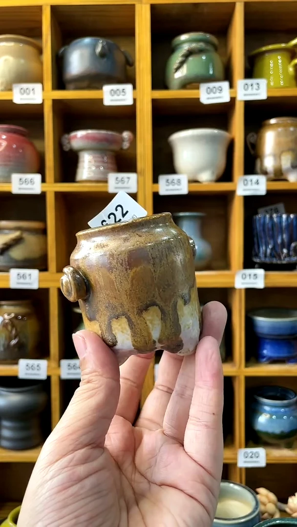 【闪购商品】陶20CM以下622 内口4【喵喵推荐多肉盆】