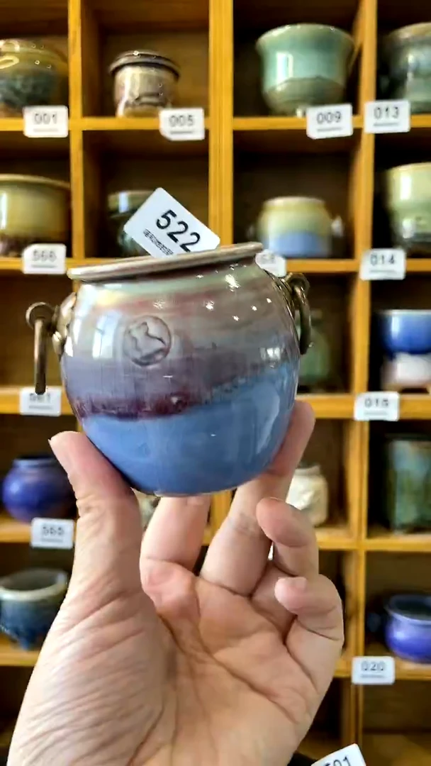 【闪购商品】陶20CM以下522 内口5【喵喵推荐多肉盆】