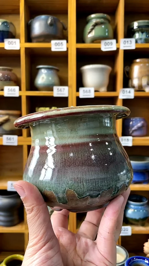 【闪购商品】红陶20CM以下859 内口9【喵喵推荐多肉盆】