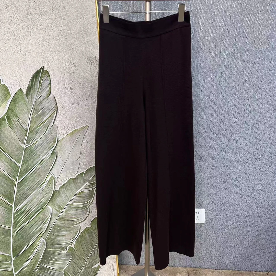 爆款！短款明缝女士休闲直筒裤