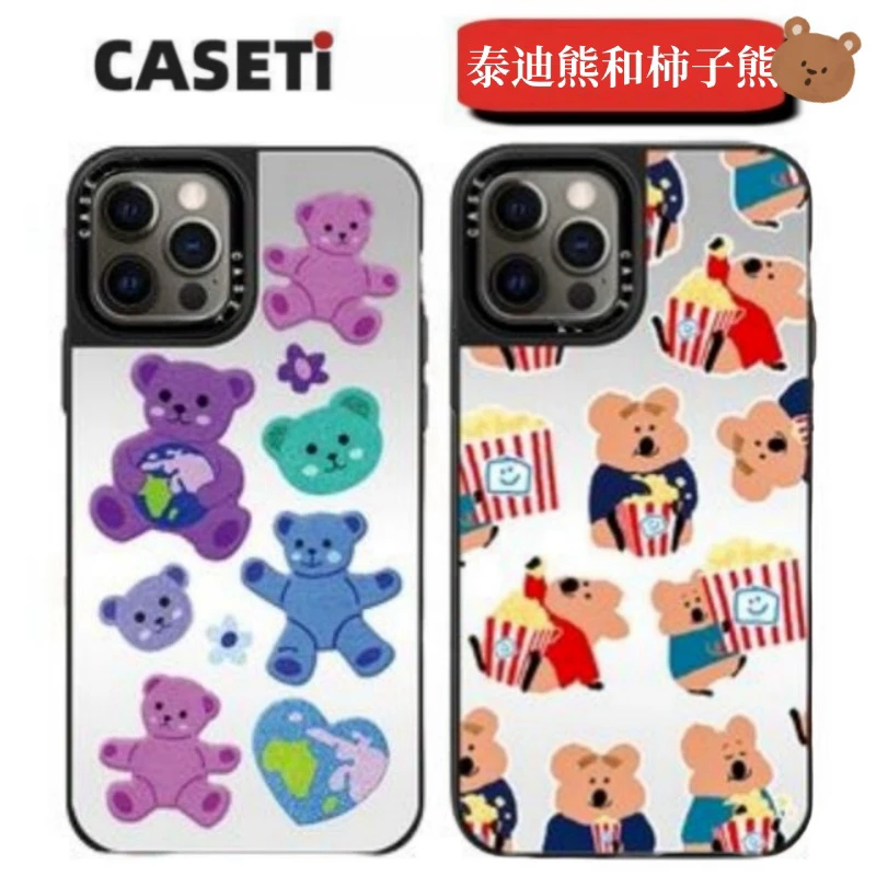 CASETi泰迪熊Magsafe磁吸款镜面15Promax/14/13/12/11手机壳
