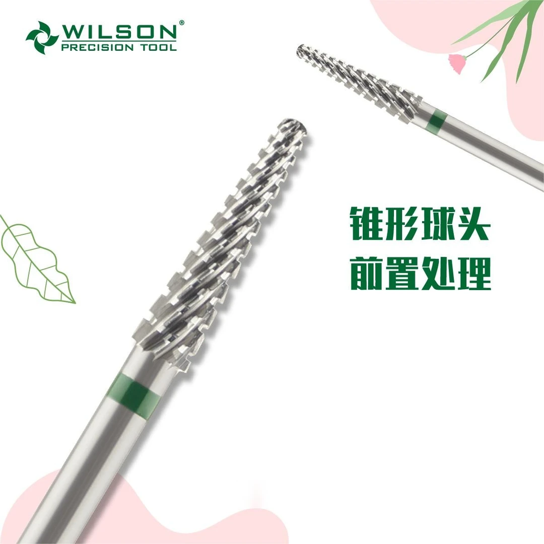 惠而顺顺锥球头磨台阶两侧硬茧美甲打磨头