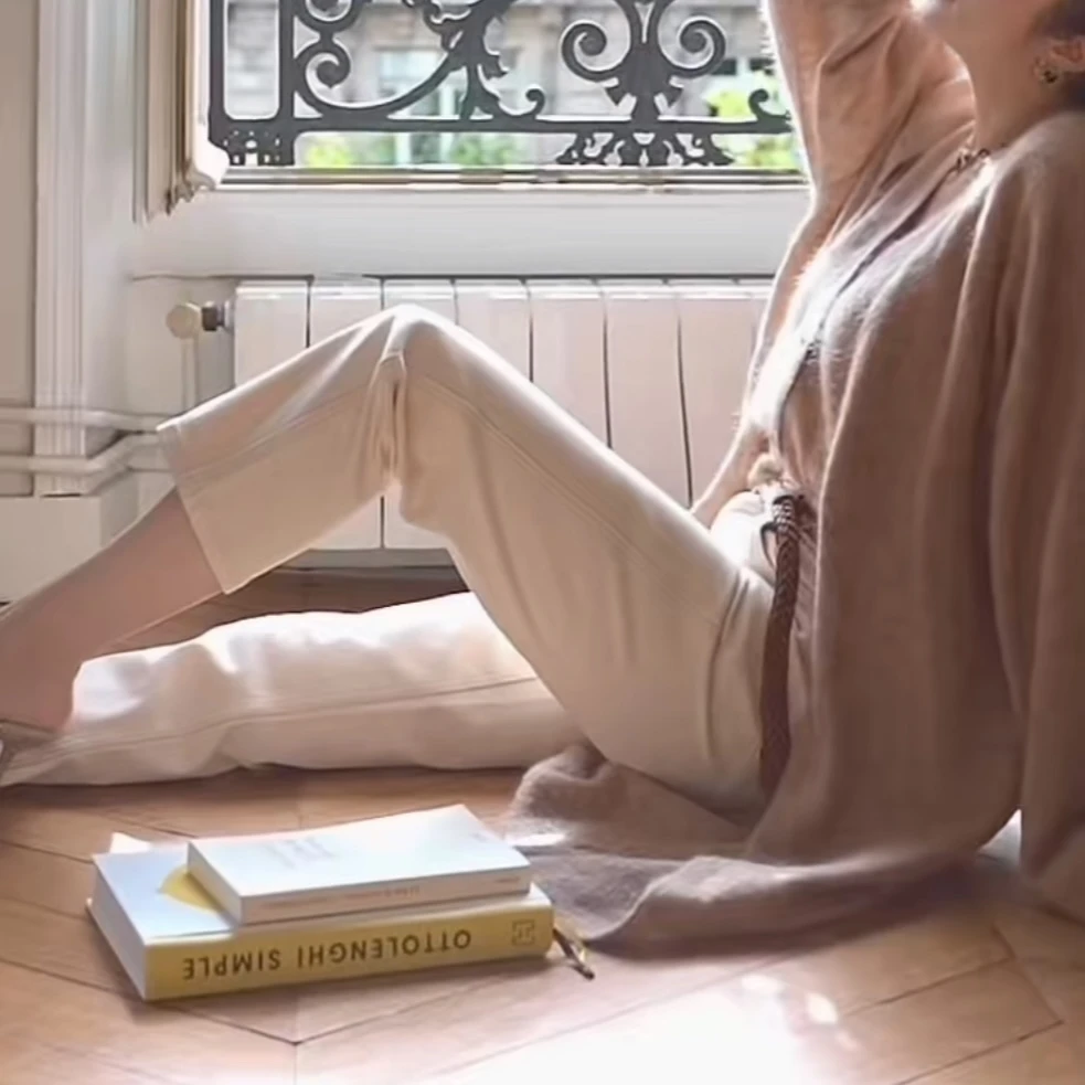 SEJI/瑟纪7.30【欧洲街头】休闲气质小脚裤