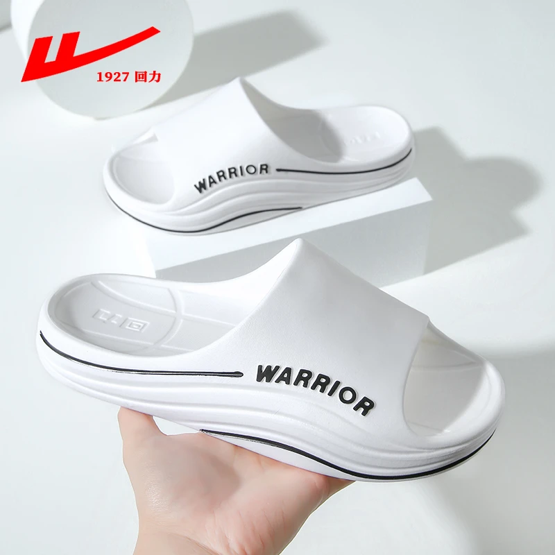 Warrior/回力男凉鞋2025夏季男士外穿防滑居家浴室拖鞋软底沙滩鞋
