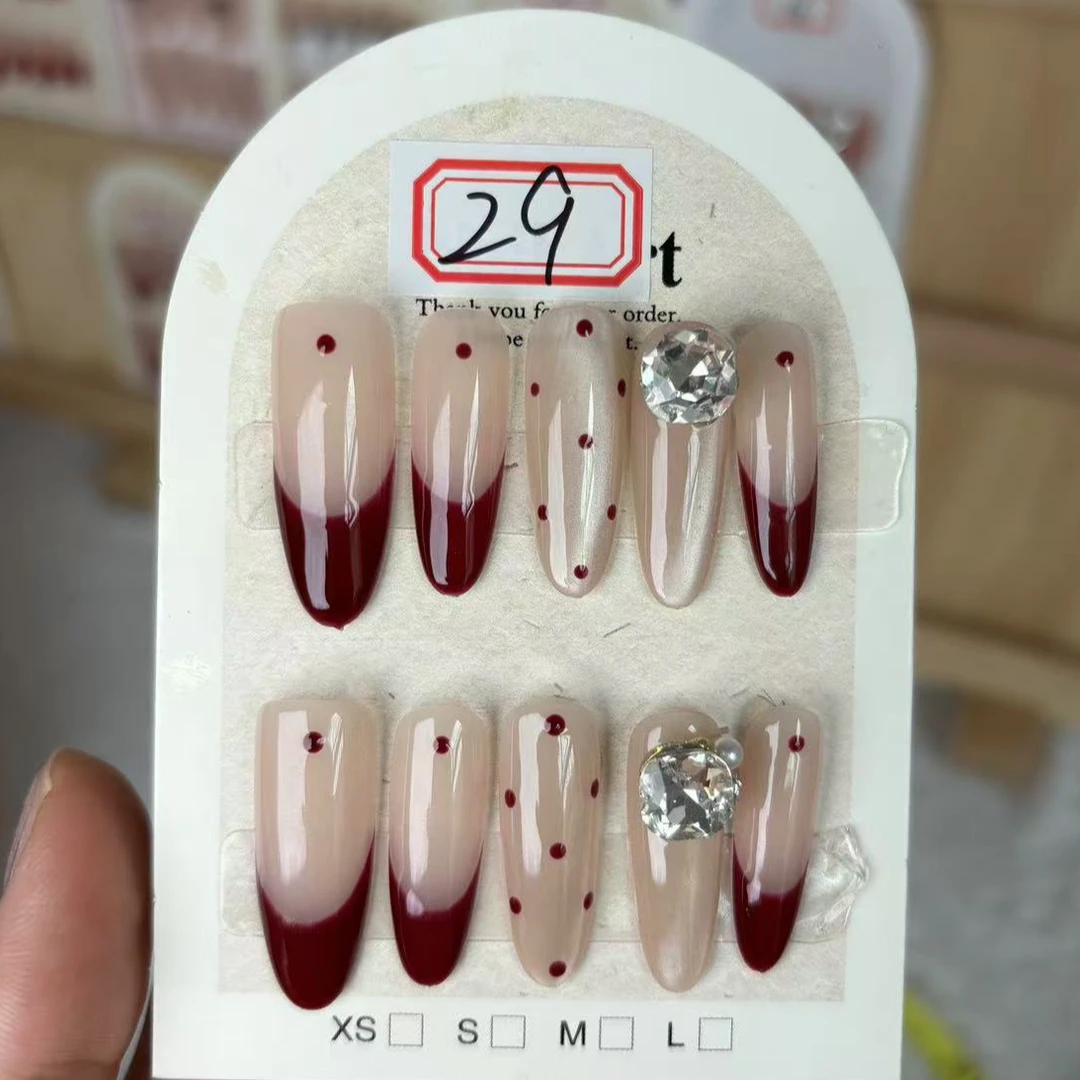 （29号）红色系  直接拍下烤灯固态胶工具包（一个账号一次）