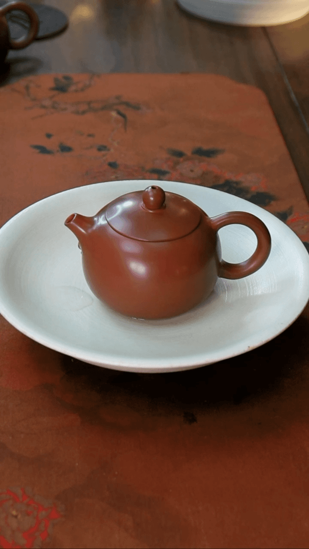 【闪购商品】坭兴陶3号古铜色西施茶壶150ml