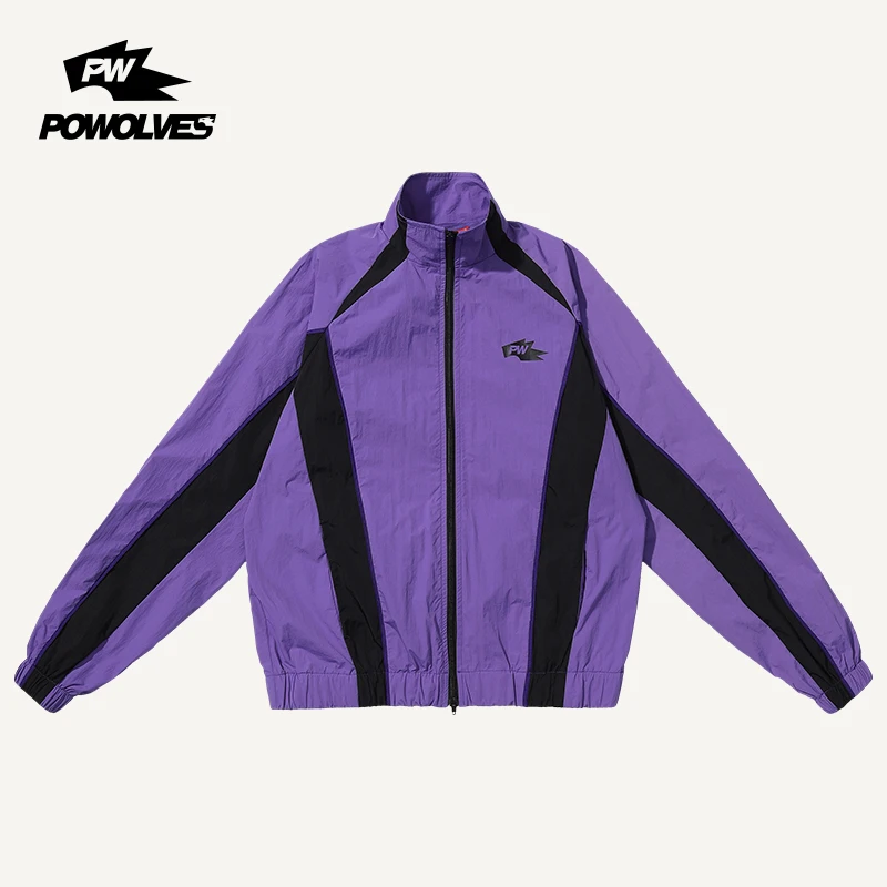 PW大反派丨powolves美式运动冲锋衣2023年秋冬季新款防风外套男女