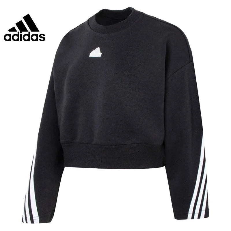 【门店专属】Adidas 女子W FI 3S CREW针织圆领套衫IB8494