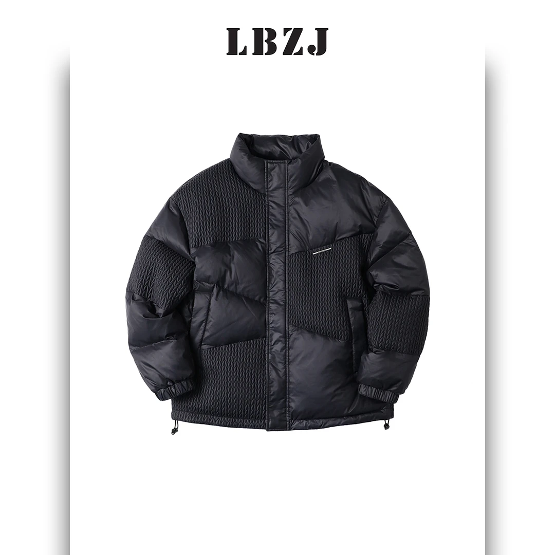 •冬季男士羽绒服短款时尚休闲情侣宽松潮流保暖户外外套