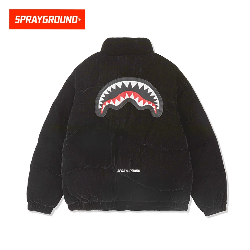 SPRAYGROUND 鲨鱼嘴羽绒服宽松加厚美式潮流保暖冬季XB WE041302