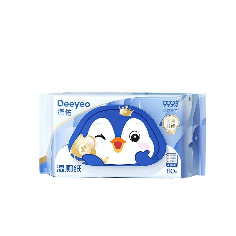 德佑湿厕纸80张