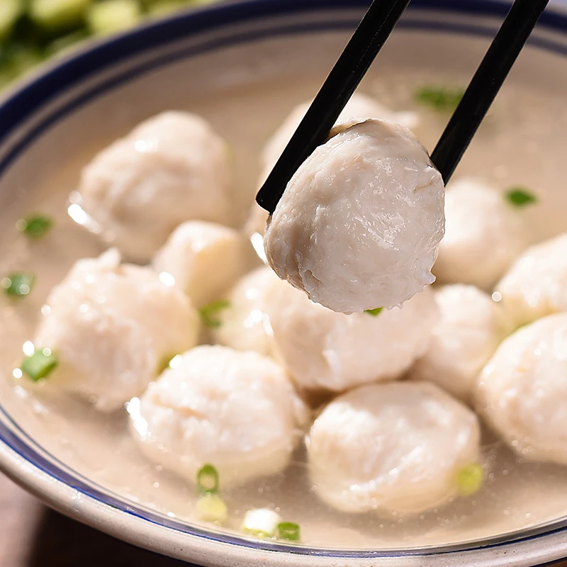 【鱼肉含量80%】更好厨原味鱼丸健康食品鲜鱼肉丸好吃