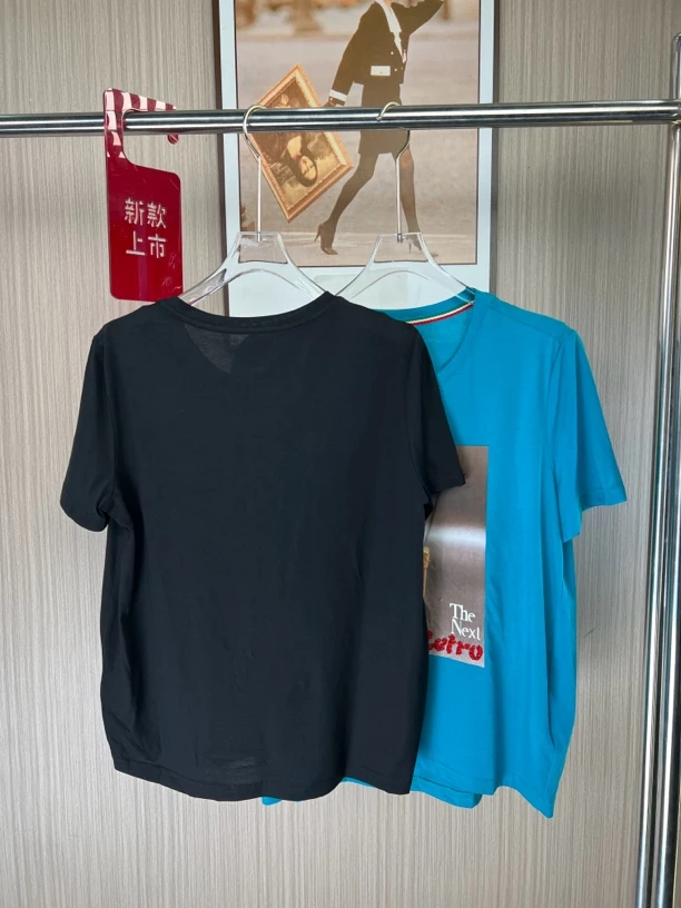1746品牌撤柜女装剪标时尚设计款短袖T恤