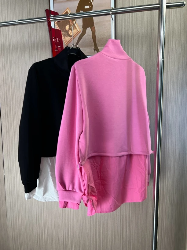 1923品牌撤柜女装剪标时尚设计款气质宽松卫衣