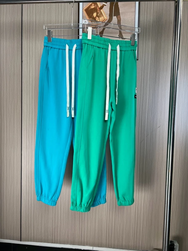 4005品牌撤柜精品女装kk夏季时尚百搭松紧腰休闲裤