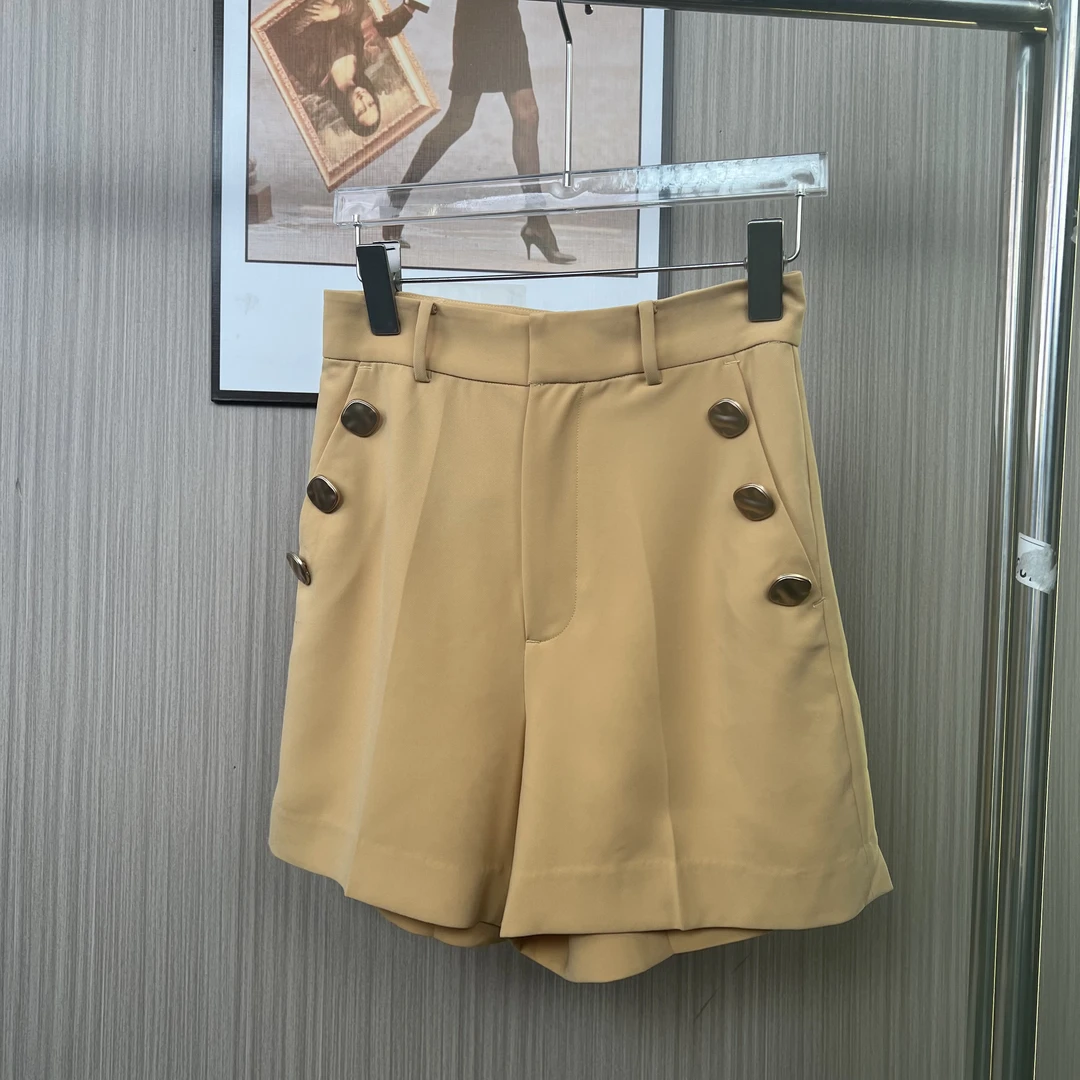 062品牌撤柜女装曼家时尚设计款休闲短裤