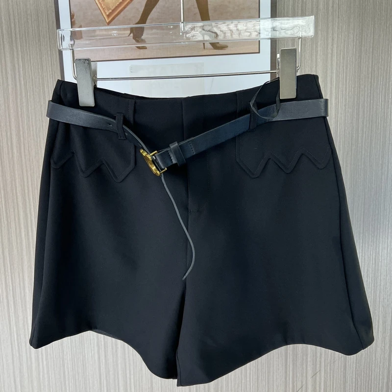 9988品牌撤柜女装剪标时尚设计款休闲短裤