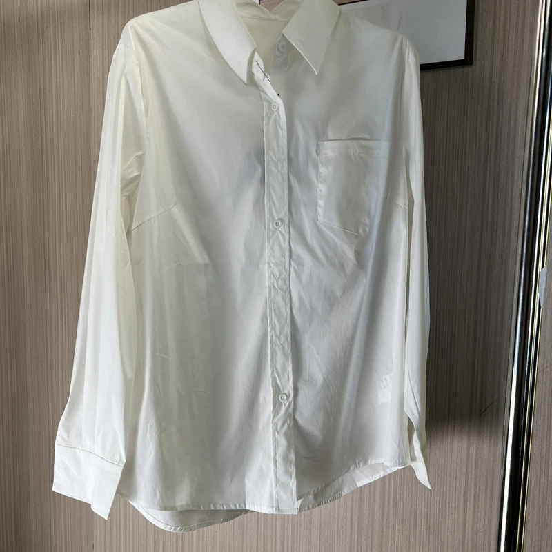 3920品牌撤柜女装剪标时尚设计款百搭通勤衬衫