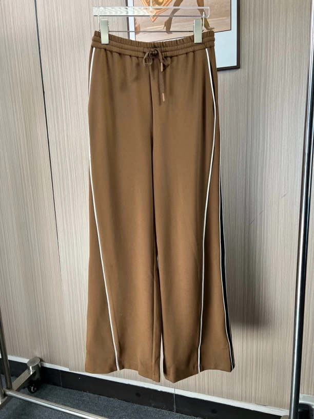 3017品牌撤柜女装剪标时尚百搭设计师松紧腰休闲裤