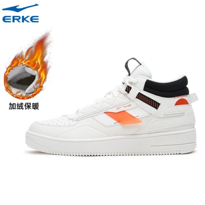 契约2.0丨鸿星尔克男冬季时尚休闲舒适缓震运动鞋51123421187