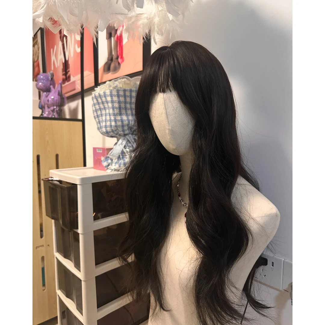 【桃精灵】莎莎宝贝长发自然气质蓬松全头套式假发女款唯美礼盒饱满