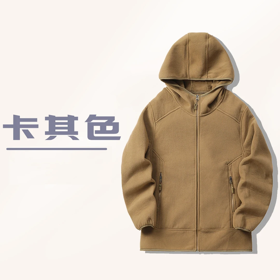 鸟+!K1954 防风保暖轻便百搭摇粒绒外套 3WT1735