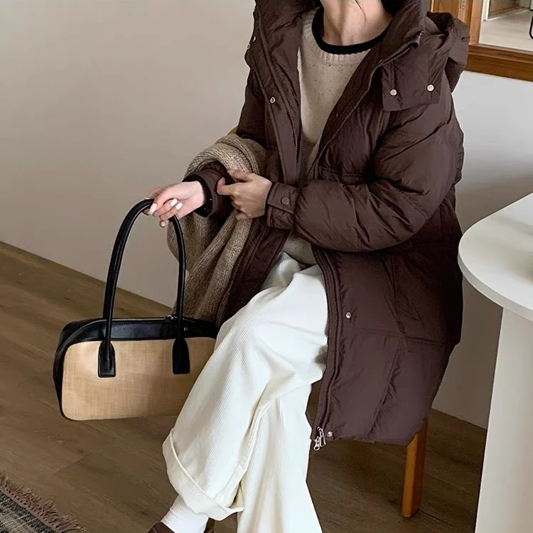 【反季来啦】M扣款羽绒服女中长款—[薇薇专享]