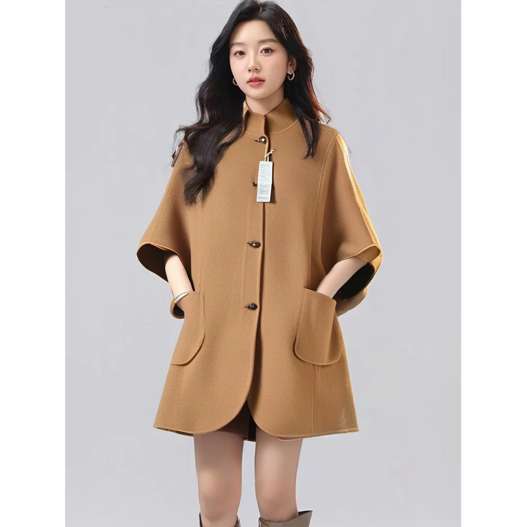 Basic House/百家好 时尚不规则棉羊毛开衫BJ499-HUCA824BCA