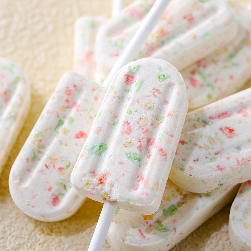 网红休闲跳跳棒棒糖高钙益生元奶棒创意牛奶糖果奶片六一儿童奶棒