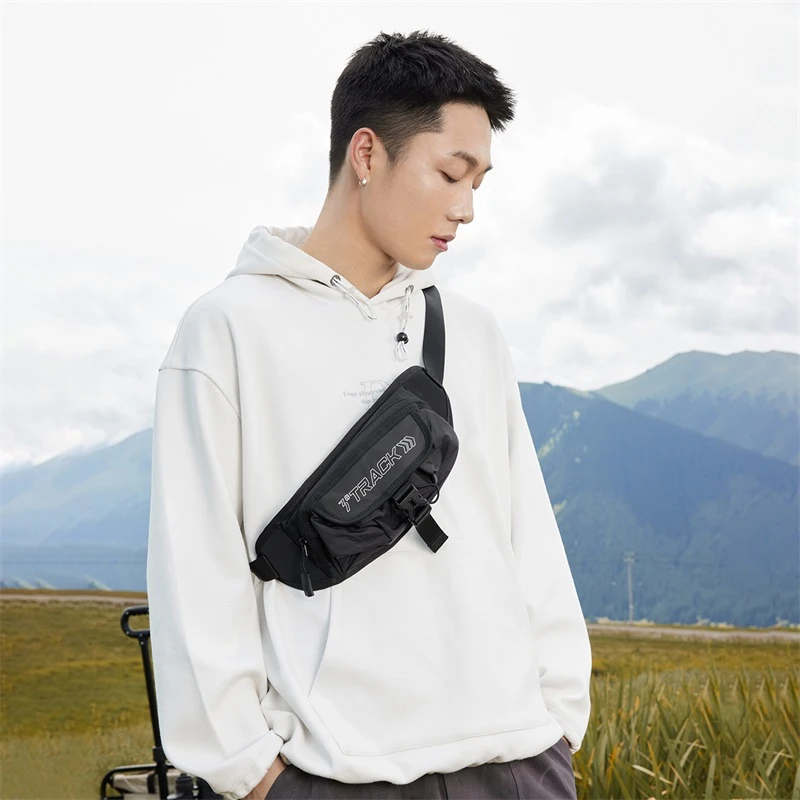 361°运动腰包单肩斜挎胸包轻便收纳耐用男女同款多功能512241003