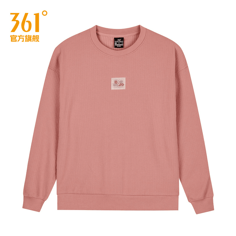 361°运动卫衣女春季新款套头卫衣常规舒适上衣百搭春季562234805