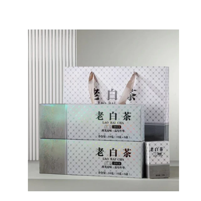 2018年时光机老白茶散茶-50g-2条