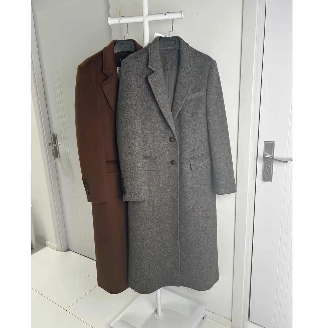 TinaK长款冬季大衣DY124027